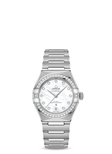 Omega Constellation Manhattan 29 Co-Axial Master Chronometer Stainless Steel / MOP / Diamond